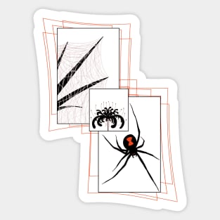 Black Widow V11 Sticker